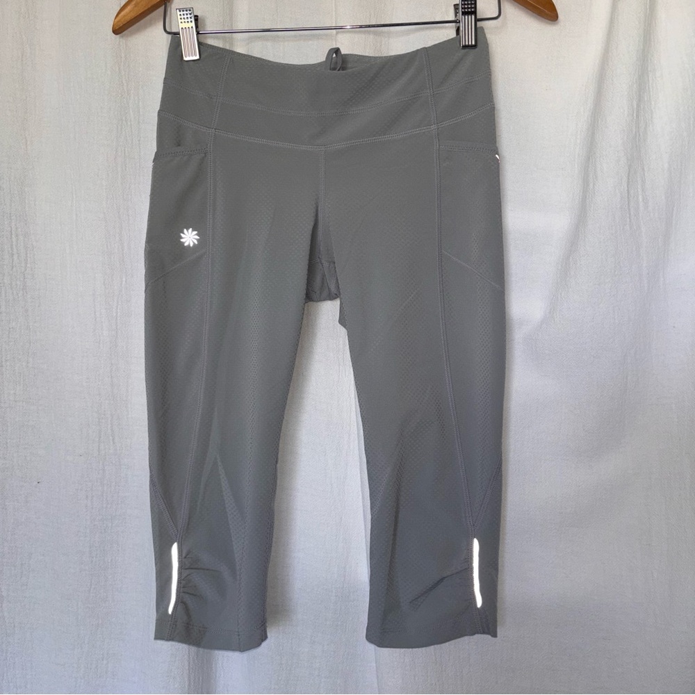 Athleta Light Gray Active Leggings